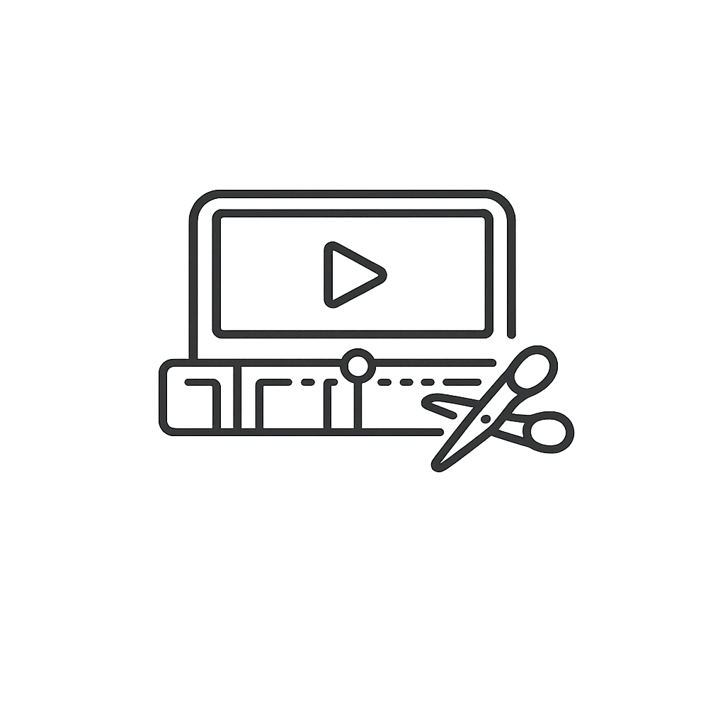 Video editing icon